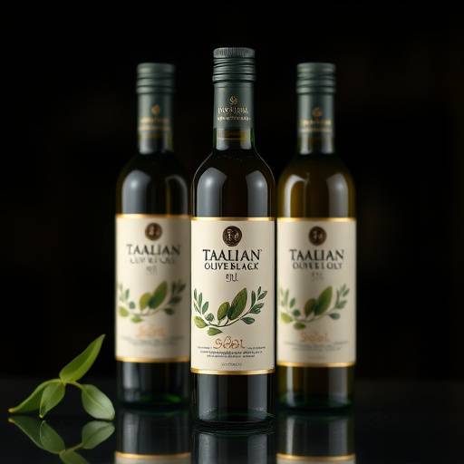 Packaging design for premium Italian olive oil